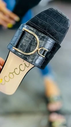 CCOCCI Black Jane Sandal