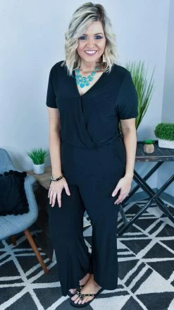 The ZigZag Stripe Black Just For The Night Jumpsuit [ NO RETURNS ] JUMPSUITS & ROMPERS