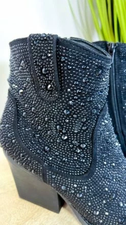 Very G Black Kady Booties SHOES