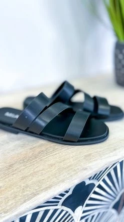 MIA Black Keona Sandals