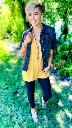 The ZigZag Stripe Black Let's Escape Denim Jacket