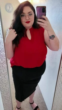 The ZigZag Stripe BOTTOMS Black Make Moves Skirt [NO RETURNS]