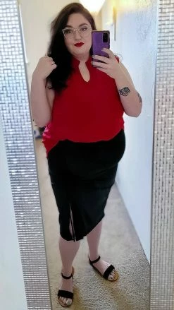 The ZigZag Stripe BOTTOMS Black Make Moves Skirt [NO RETURNS]