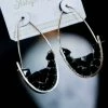 Southern Grace Black My Date Night Earrings
