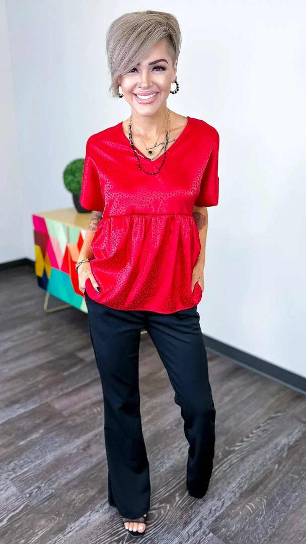 The ZigZag Stripe Black New Potential Pants BOTTOMS