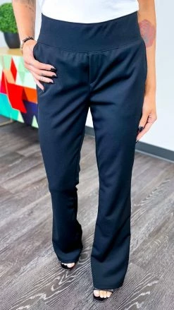 The ZigZag Stripe Black New Potential Pants BOTTOMS