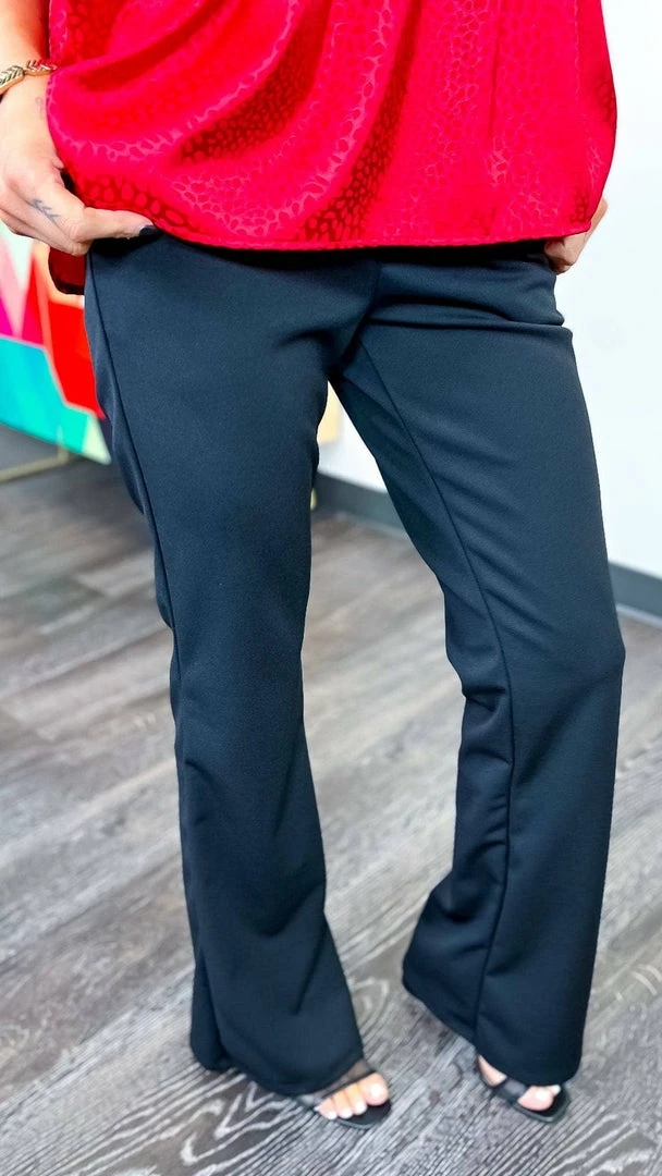 The ZigZag Stripe Black New Potential Pants BOTTOMS