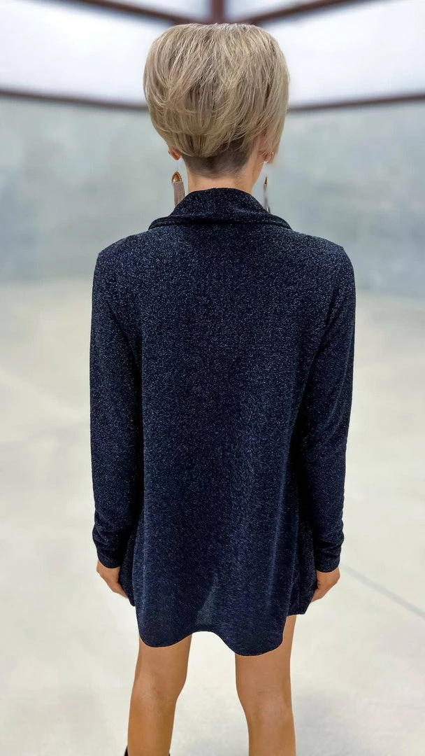 The ZigZag Stripe Black Night Of Lights Blazer