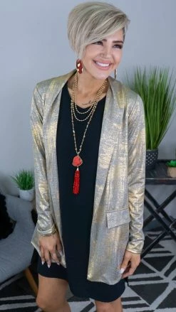 The ZigZag Stripe Black Pure Memories Dress