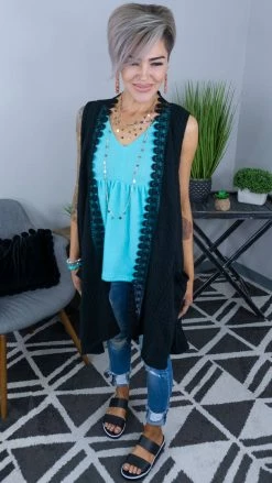 MIA Black Saige Platform Sandals