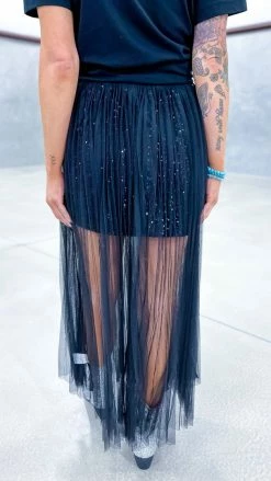 Origami Black See Yourself Skirt