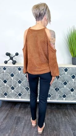 The ZigZag Stripe BOTTOMS Black Skinny Ponte Pants