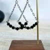 Lost & Found Black Sophie Crystal Earrings