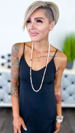 The ZigZag Stripe Black Sought After Dress [NO RETURNS]