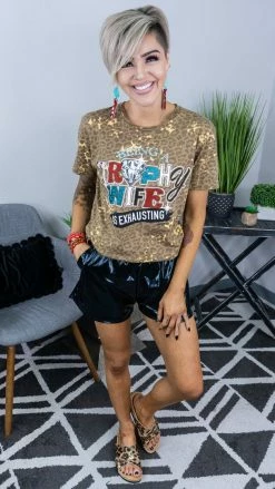 The ZigZag Stripe Black Style Diva Shorts