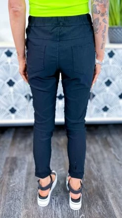 Tempo Paris Black Too Stylish Jogger Pants BOTTOMS