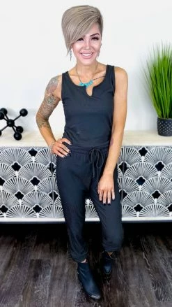 The ZigZag Stripe MATCHING SETS Black Utmost Comfort Set