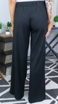 The ZigZag Stripe Black Valley Dance Pants