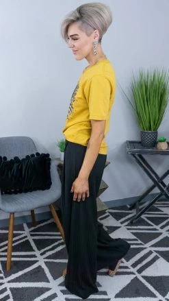 The ZigZag Stripe Black Valley Dance Pants