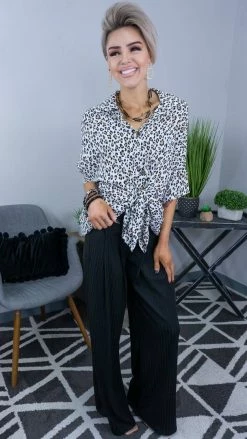 The ZigZag Stripe Black Valley Dance Pants