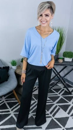 The ZigZag Stripe Black Vividly Dreaming Pants BOTTOMS