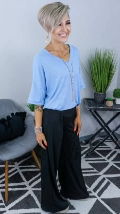 The ZigZag Stripe Black Vividly Dreaming Pants BOTTOMS