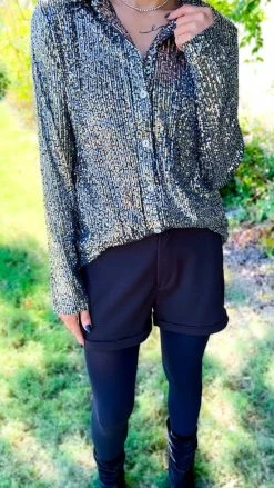 The ZigZag Stripe Black Wow Factor Shorts [NO RETURNS]