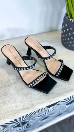 Chinese Laundry SHOES Black Yo Yo Heels