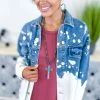 BiBi Bleach Ombre Denim Jacket
