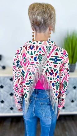 Savanna Jane OUTERWEAR Blinged Out Babe Jacket