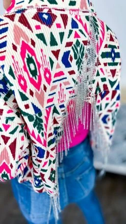 Savanna Jane OUTERWEAR Blinged Out Babe Jacket