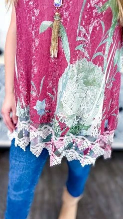 Origami TOPS & TUNICS Blissful Moments Tank