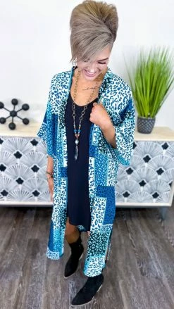 Your Fashion Wholesale Blue Bright Eyed Appeal Cardigan [NO RETURNS] OUTERWEAR