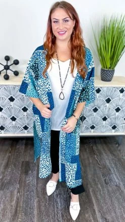 Your Fashion Wholesale Blue Bright Eyed Appeal Cardigan [NO RETURNS] OUTERWEAR