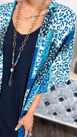 Your Fashion Wholesale Blue Bright Eyed Appeal Cardigan [NO RETURNS] OUTERWEAR