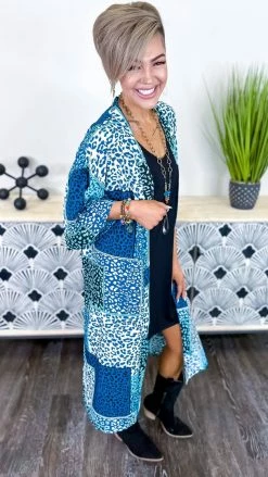 Your Fashion Wholesale Blue Bright Eyed Appeal Cardigan [NO RETURNS] OUTERWEAR