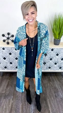 Your Fashion Wholesale Blue Bright Eyed Appeal Cardigan [NO RETURNS] OUTERWEAR