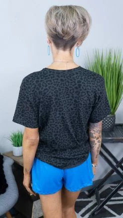 The ZigZag Stripe Blue Campus Crush Shorts [NO RETURNS]