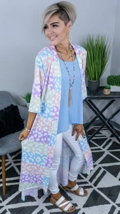 The ZigZag Stripe TOPS & TUNICS Blue Concert Vibes Tank [NO RETURNS]