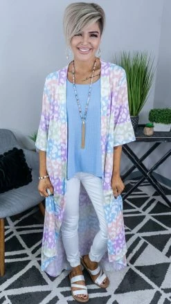 The ZigZag Stripe TOPS & TUNICS Blue Concert Vibes Tank [NO RETURNS]