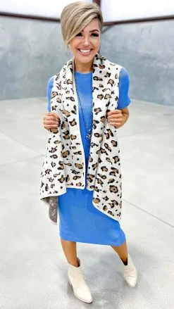 The ZigZag Stripe DRESSES Blue Embracing Us Dress