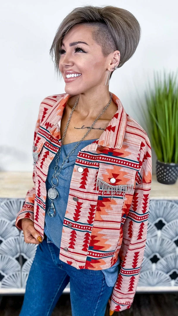 The ZigZag Stripe TOPS & TUNICS Blue Glam Gal Tank