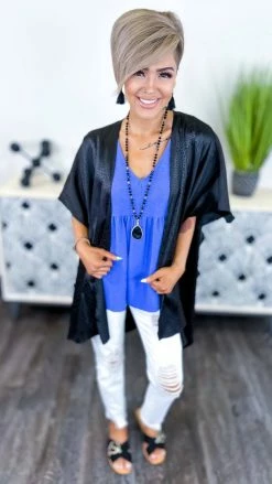 The ZigZag Stripe TOPS & TUNICS Blue Hampton Hills Tank