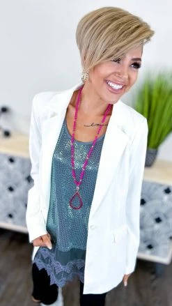 Origami Blue Joyful Glow Tank