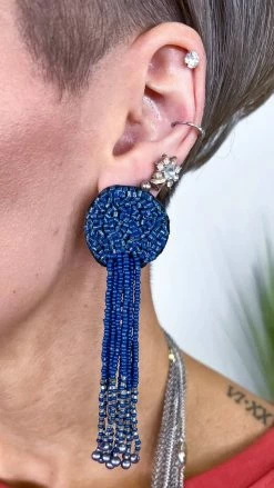JOIA Trading Blue Juliette Earrings ACCESSORIES