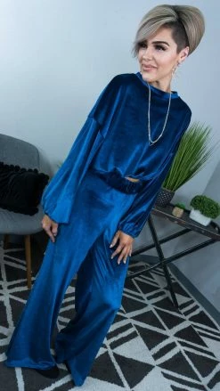 The ZigZag Stripe TOPS & TUNICS Blue Sweet Fantasy Top [NO RETURNS]