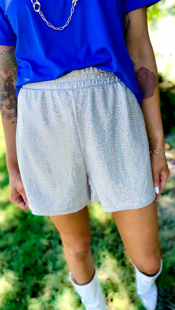 The ZigZag Stripe BOTTOMS Blush Flirty Impression Shorts