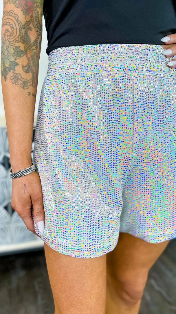 The ZigZag Stripe BOTTOMS Blush Flirty Impression Shorts