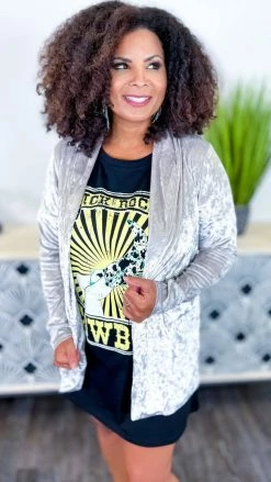 The ZigZag Stripe OUTERWEAR Bone Chic Status Blazer