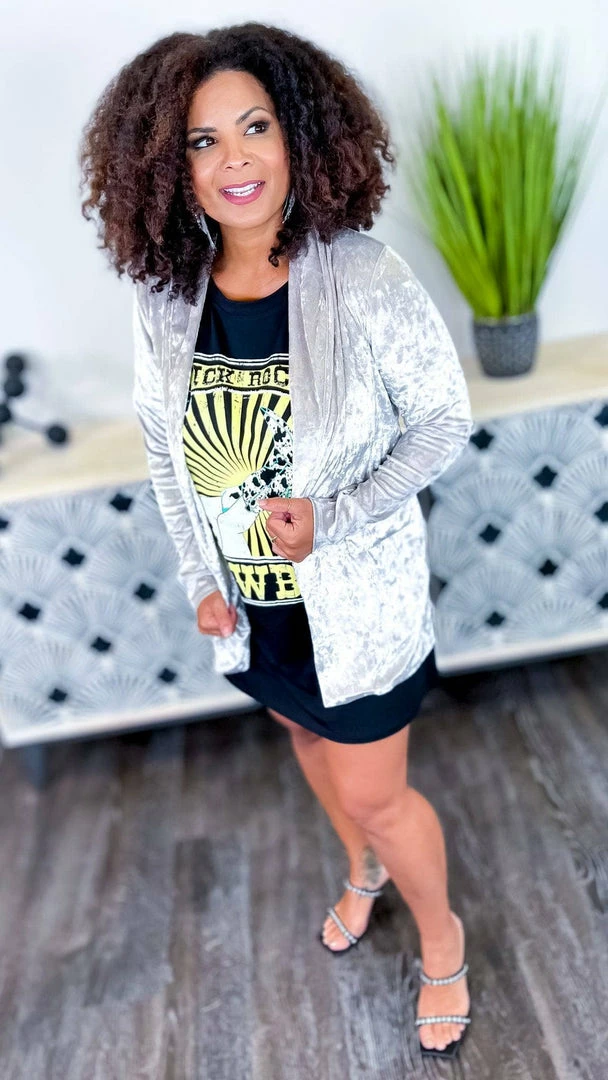 The ZigZag Stripe OUTERWEAR Bone Chic Status Blazer